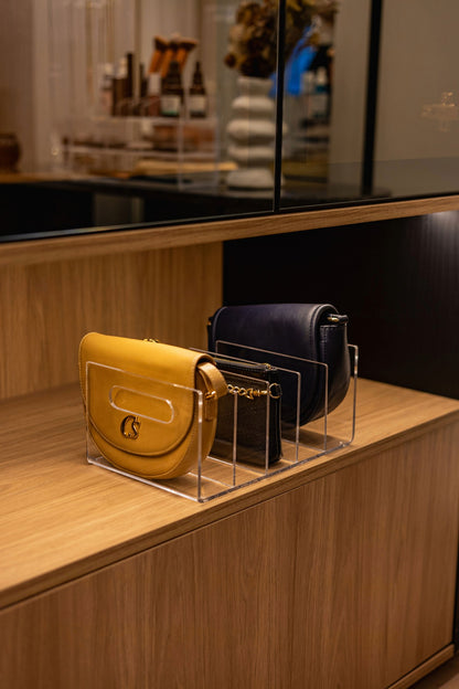 Organizador de Bolsas em Acrílico Catânia | Vitre Decor