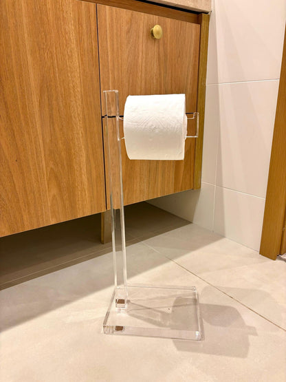Suporte para Papel Higiênico em Acrílico | Vitre Decor