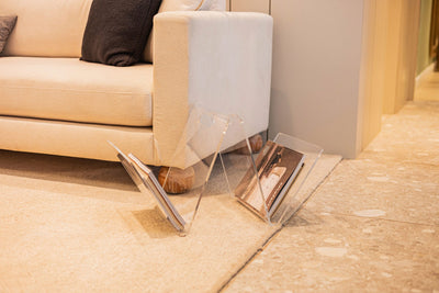 Suporte para Revistas em Acrílico | Vitre Decor