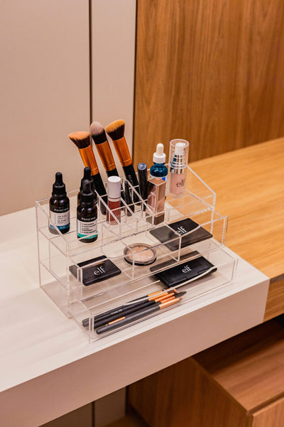 Organizador de Maquiagem em Acrílico Cesena | Vitre Decor
