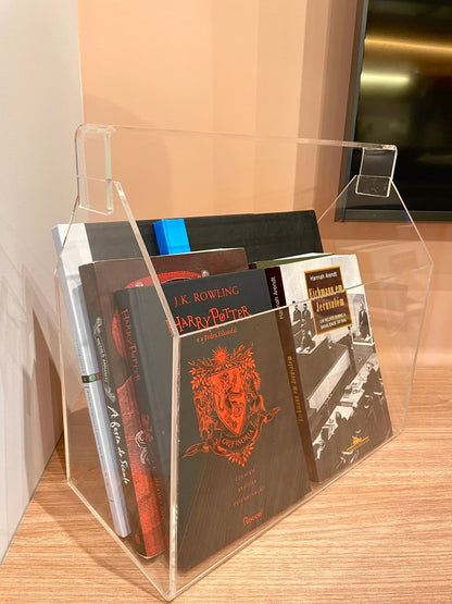 Organizador em Acrílico com Alça Tool Box | Vitre Decor