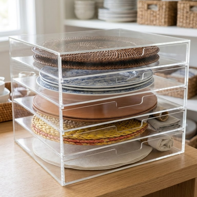 Organizador de Jogos Americanos em Acrílico | Vitre Decor