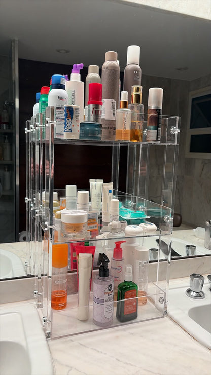 Organizador Multiuso Siena em Acrílico | Vitre Decor