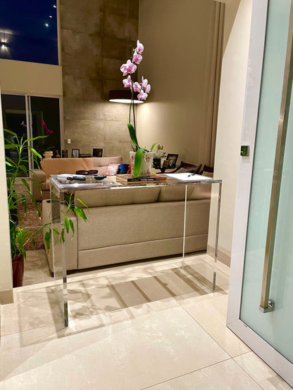 Aparador em Acrílico Cahors para Sala e Hall | Vitre Decor