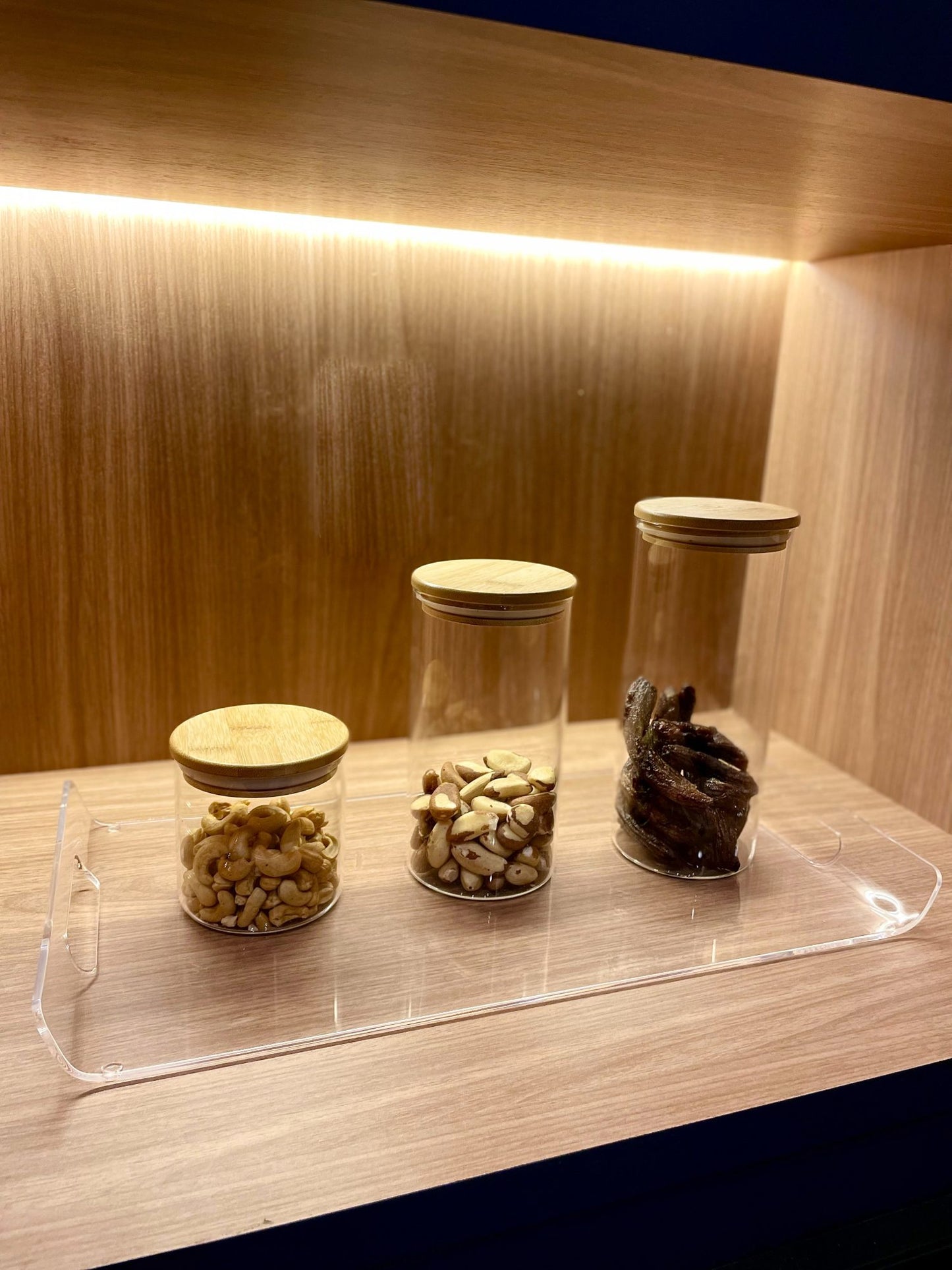 Bandeja em Acrílico para Servir Lille | Vitre Decor