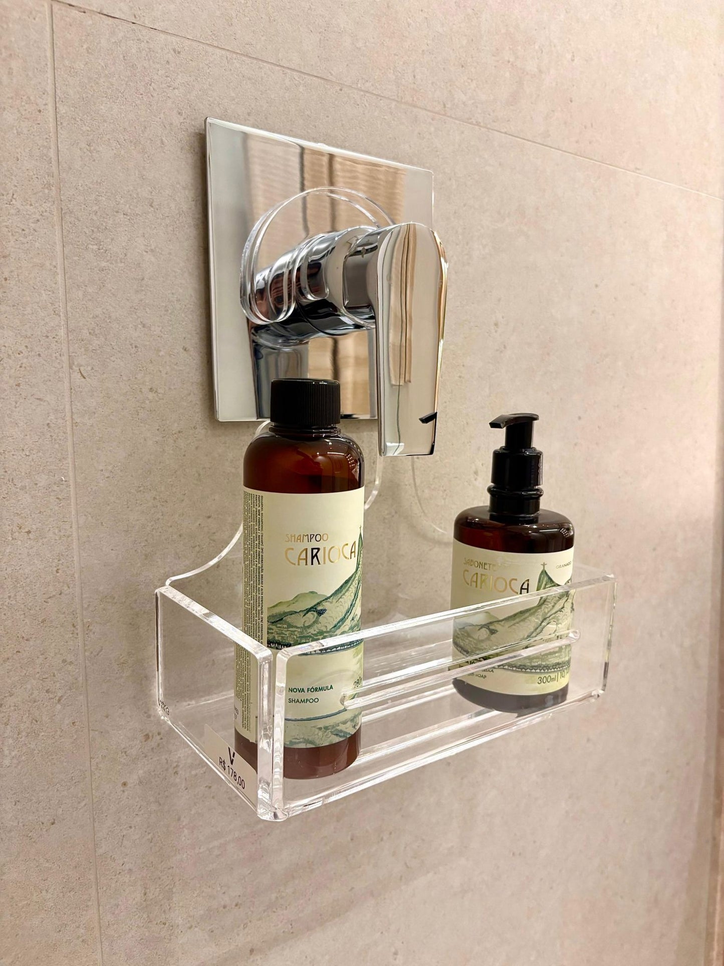 Suporte de Banho em Acrílico Florença | Vitre Decor